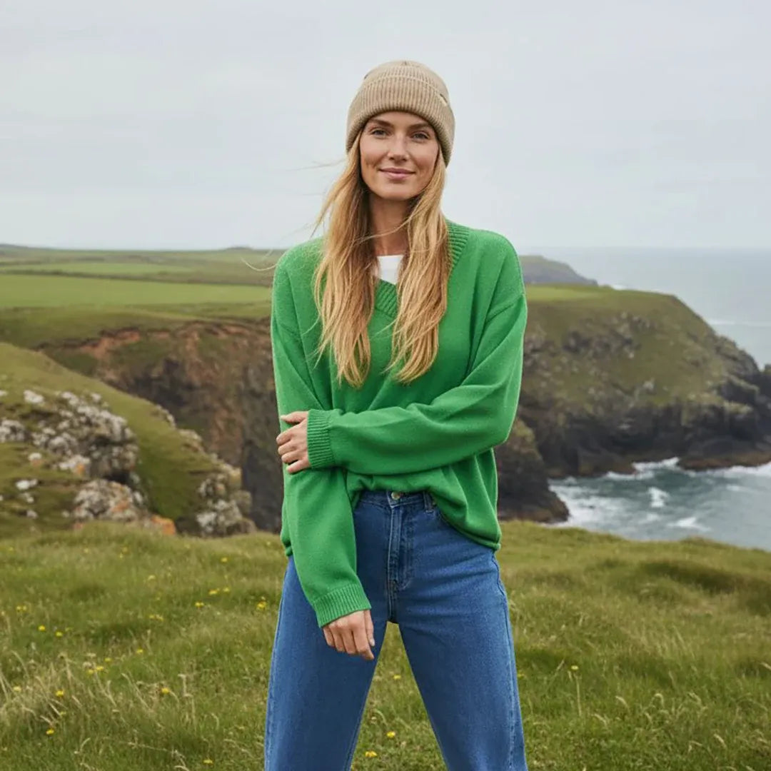 Women's V-Neck Jumper